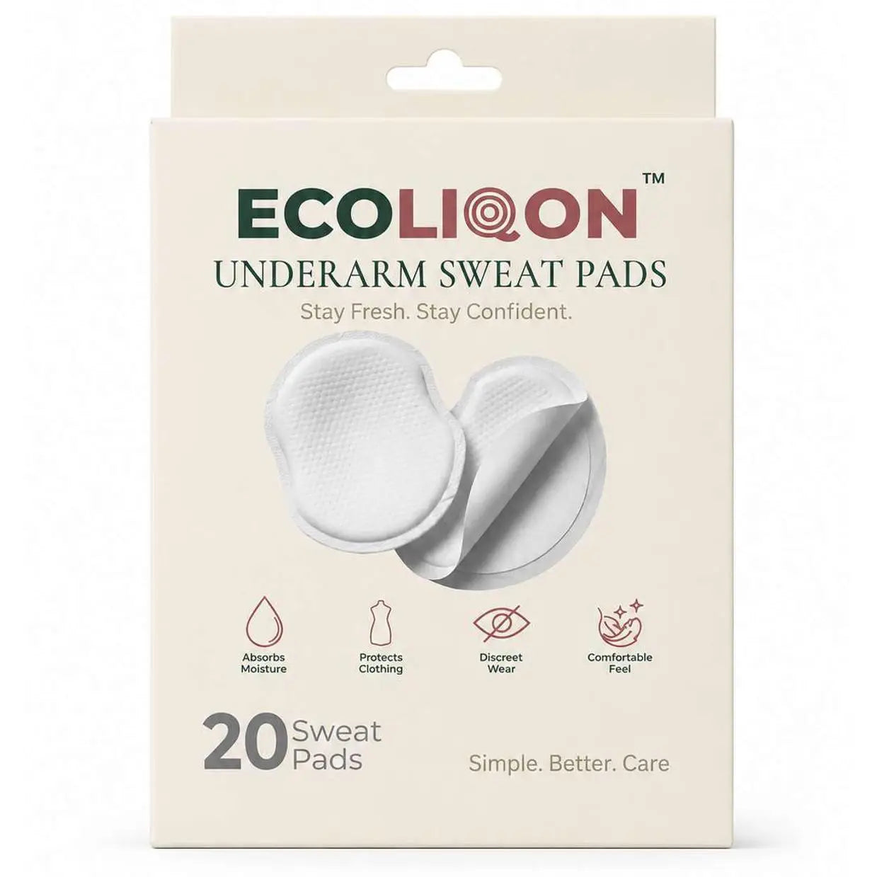 ECOLIQON Underarm Sweat Pads