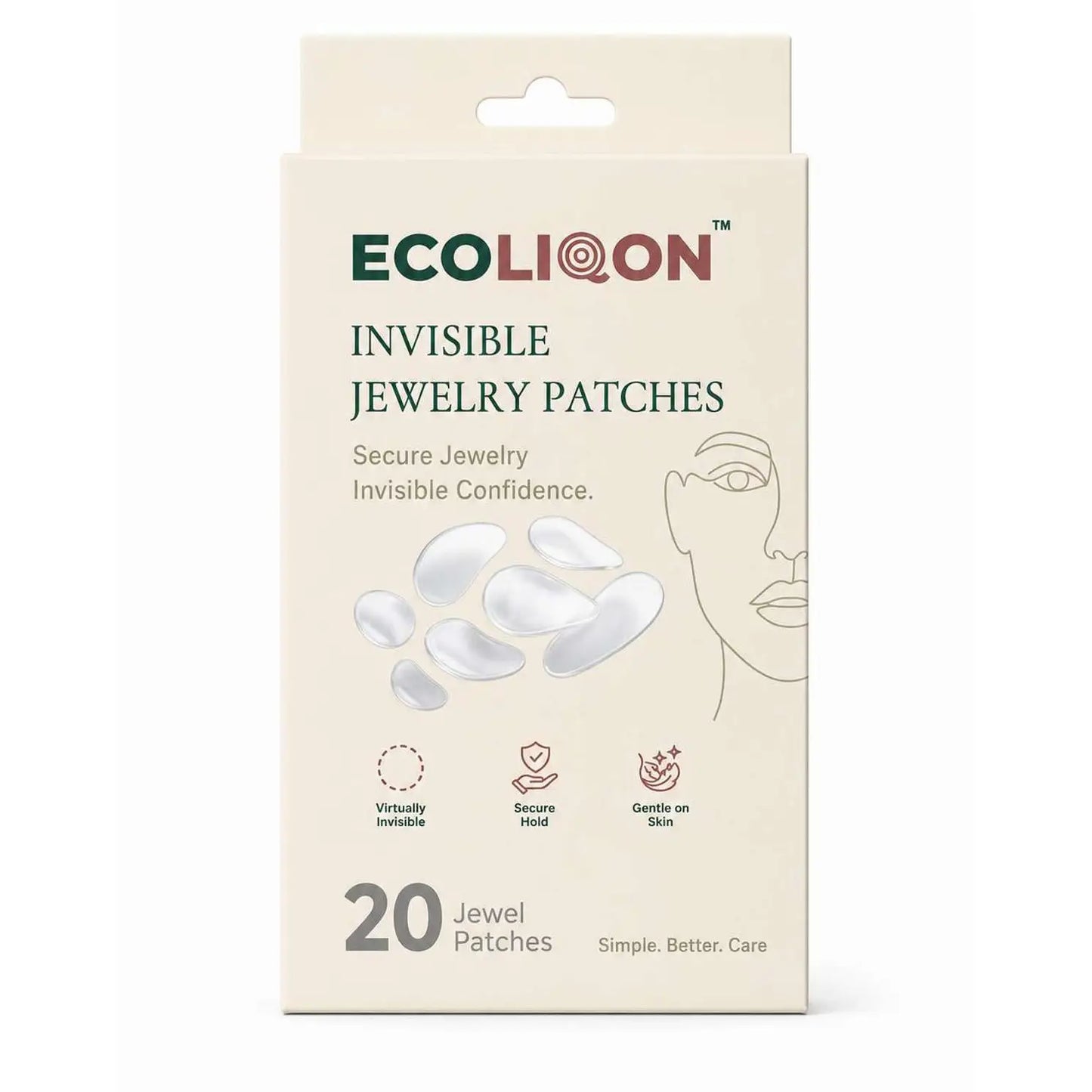 ECOLIQON Invisible Jewelry Patch