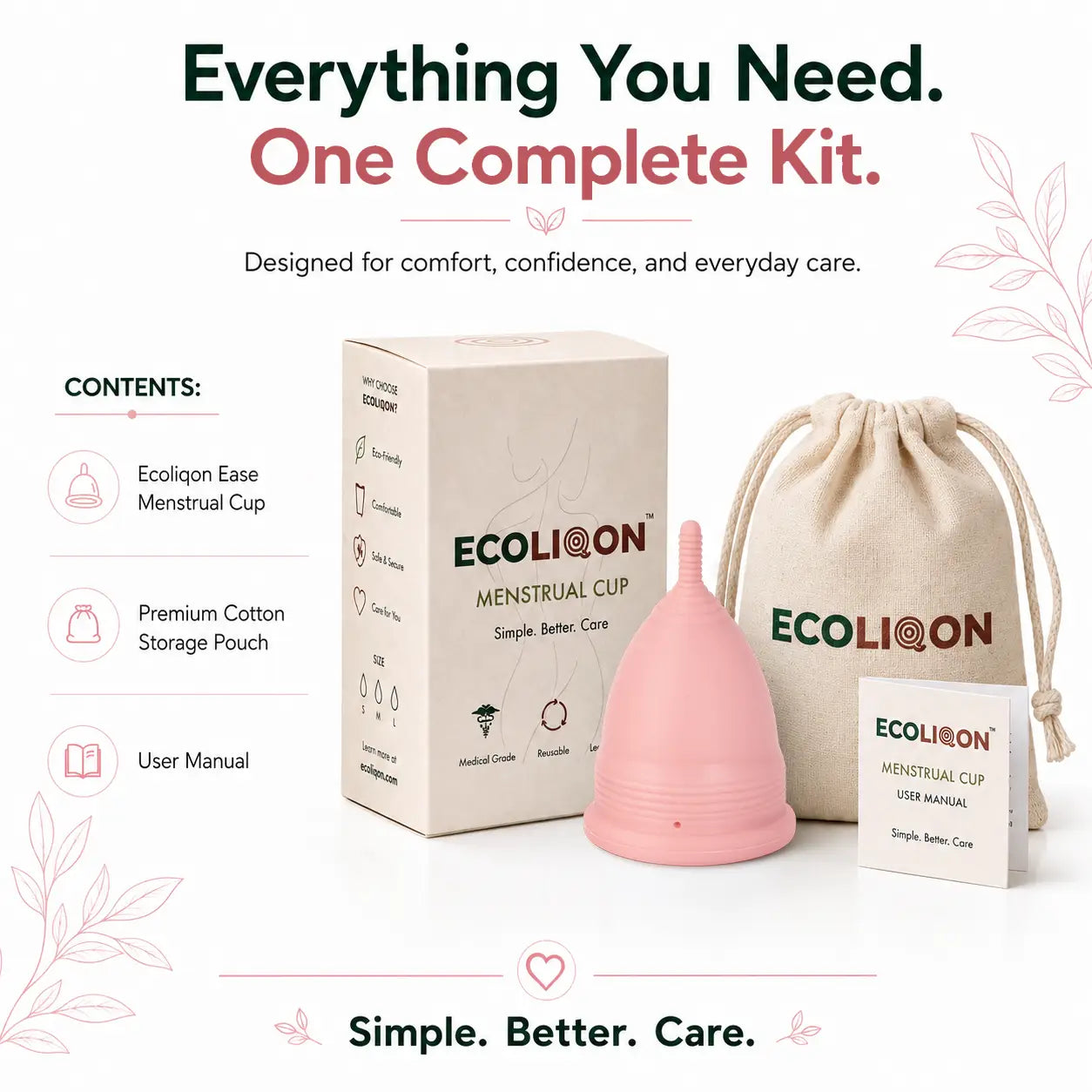 Ecoliqon Ease Blush Pink