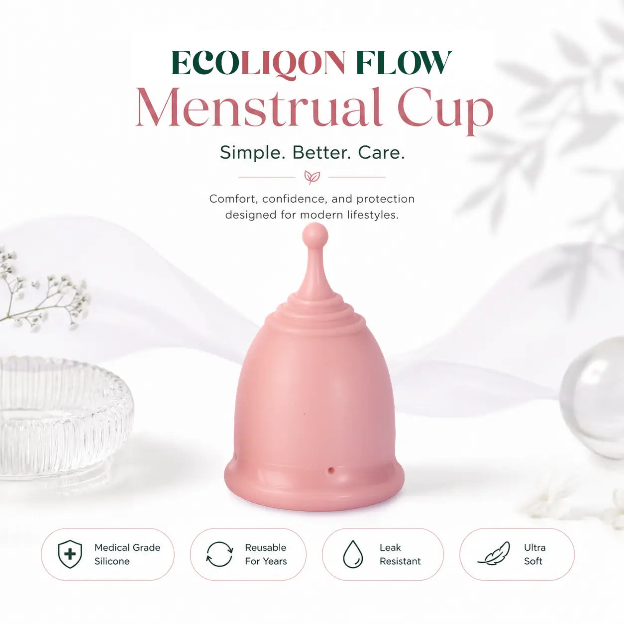Ecoliqon Flow Blush Pink
