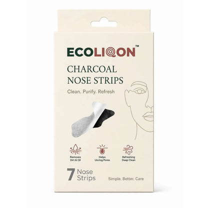 ECOLIQON Charcoal Nose Strips